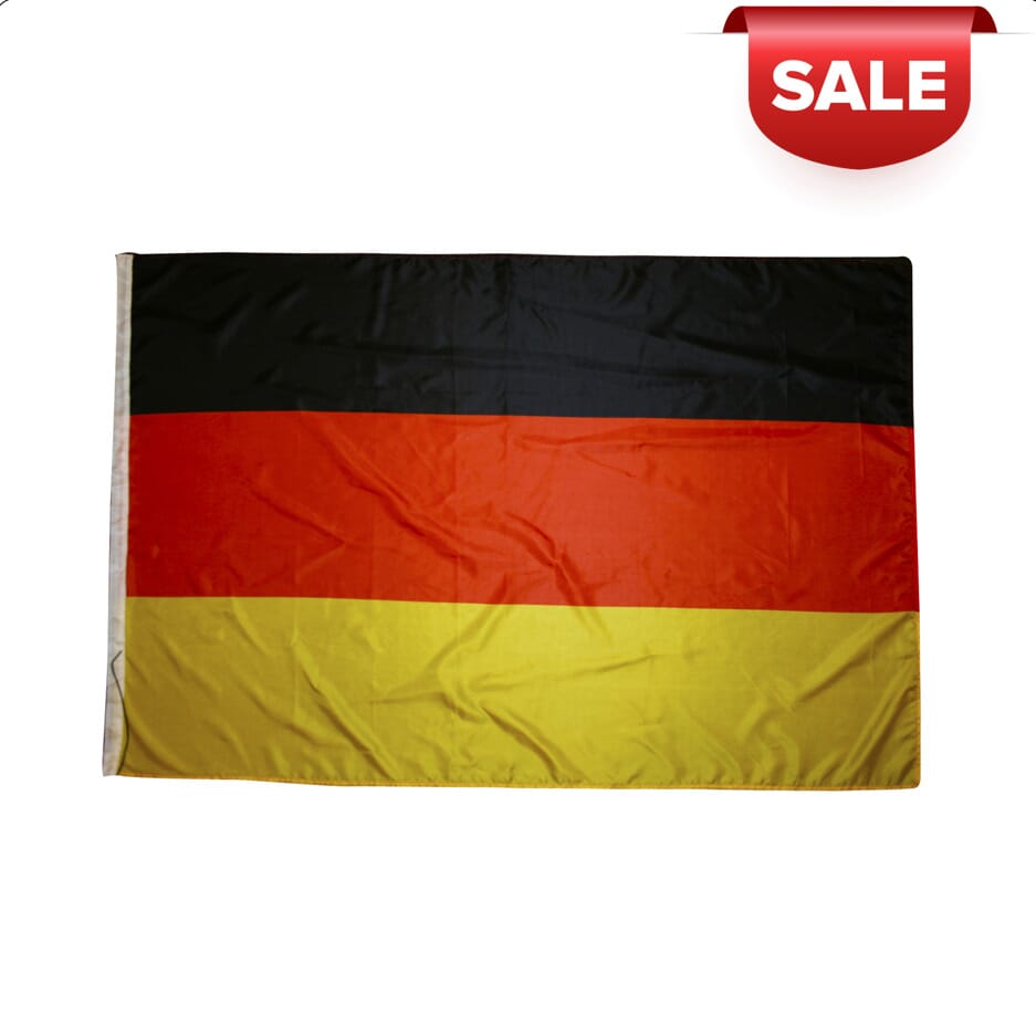 Polyester Flag - White - Size 150 x 100 cm - Ashby Parva - Reigate