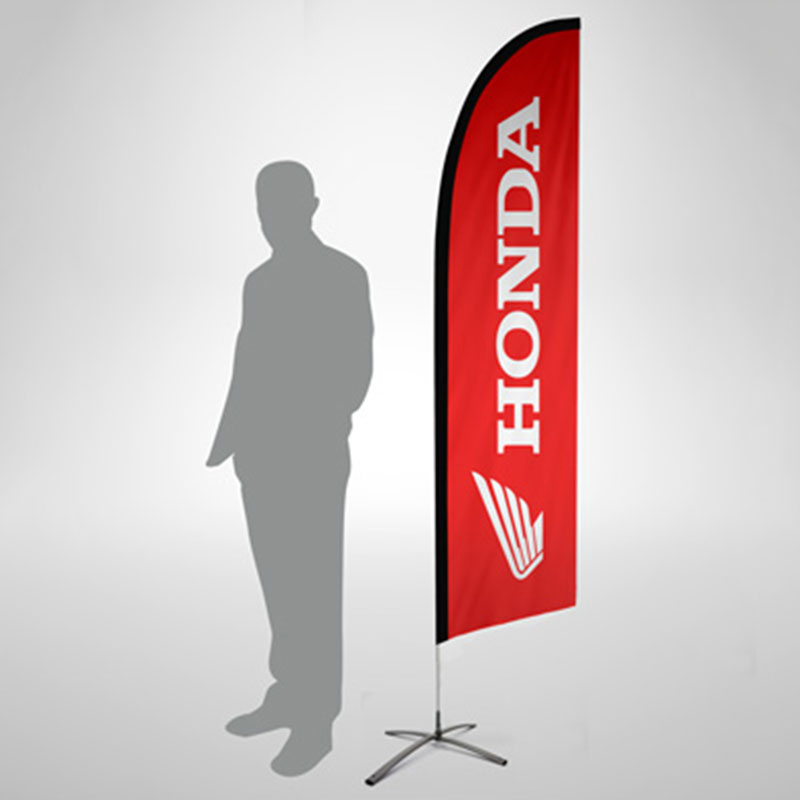 Custom Print Beach Flag - Tarleton