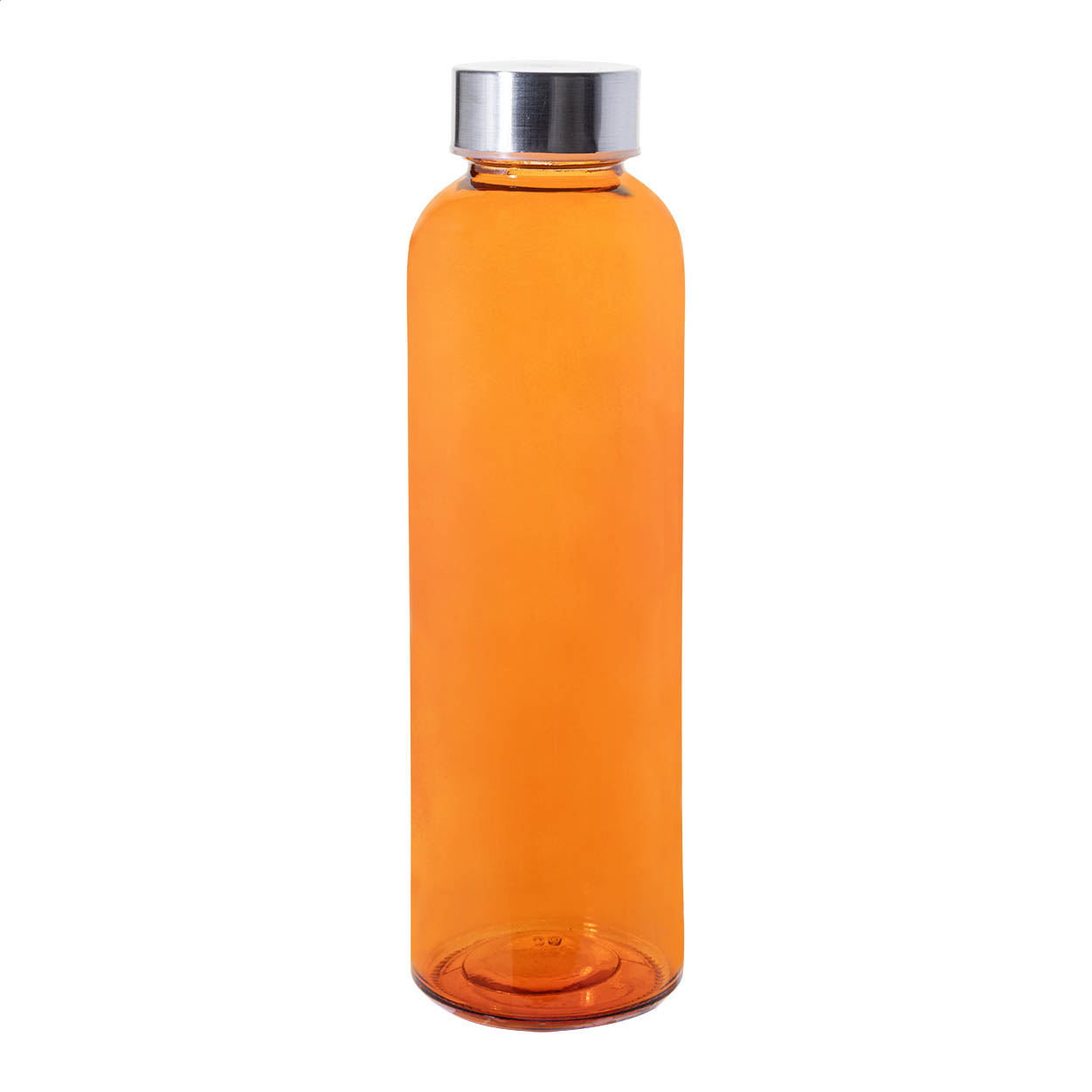 Konga bottle in glass with stainless steel cap, 500 ml, with your logo