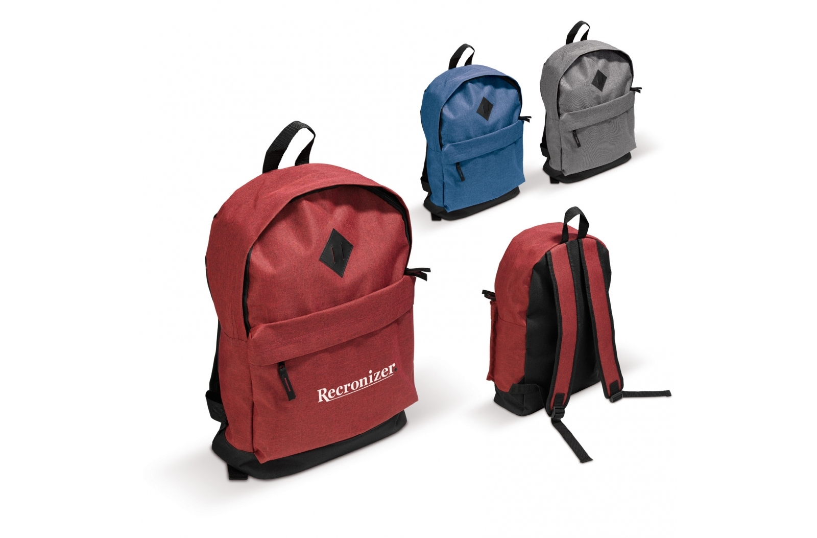 Stylish 300D Polyester Backpack - Greenwich