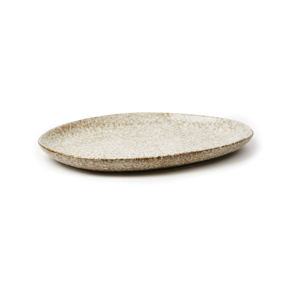 Artisanal Stoneware Serving Plate - Chiddingstone - Cowling