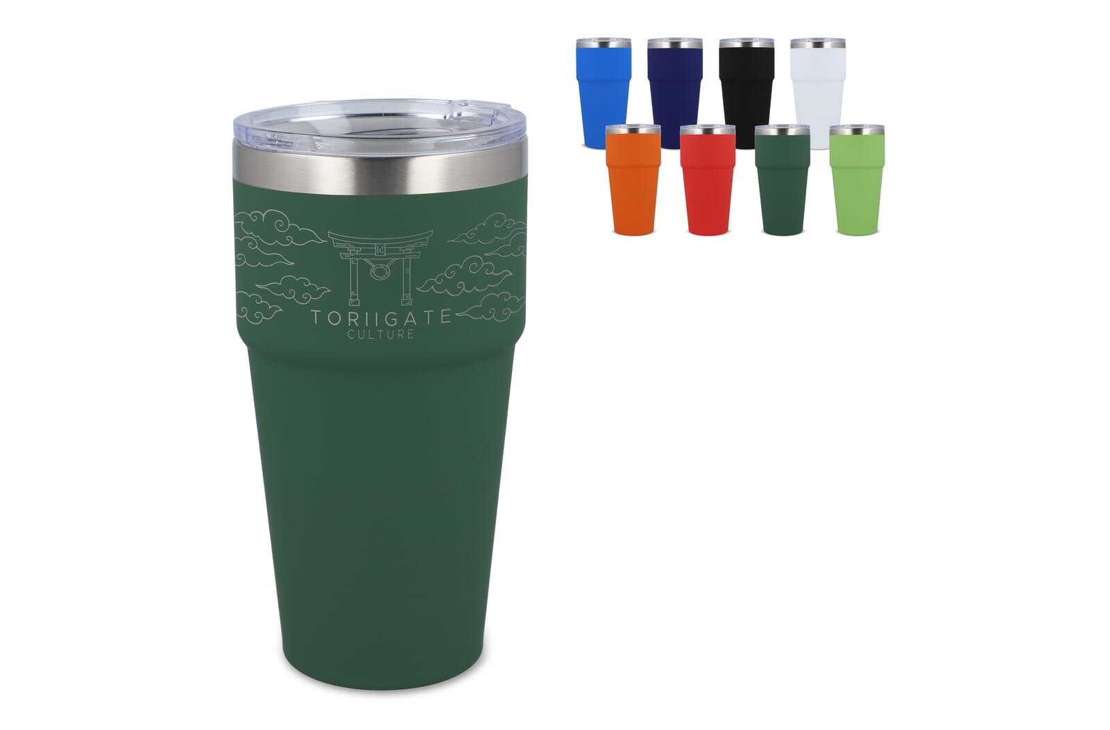 T-ceramic soft touch auto mug 500ml