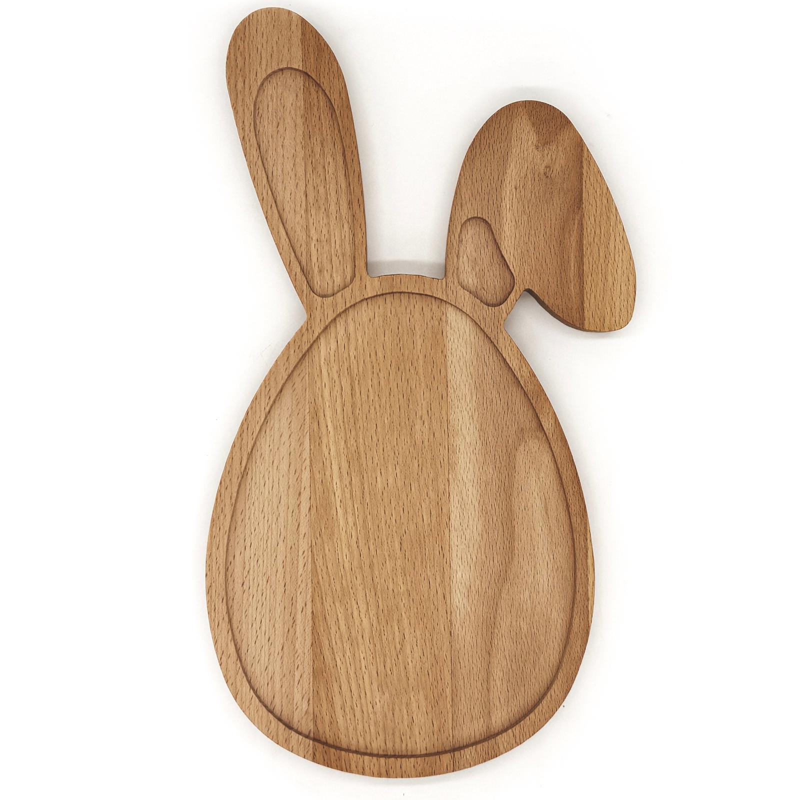 Easter Bunny Beechwood Serving Board - Hulme