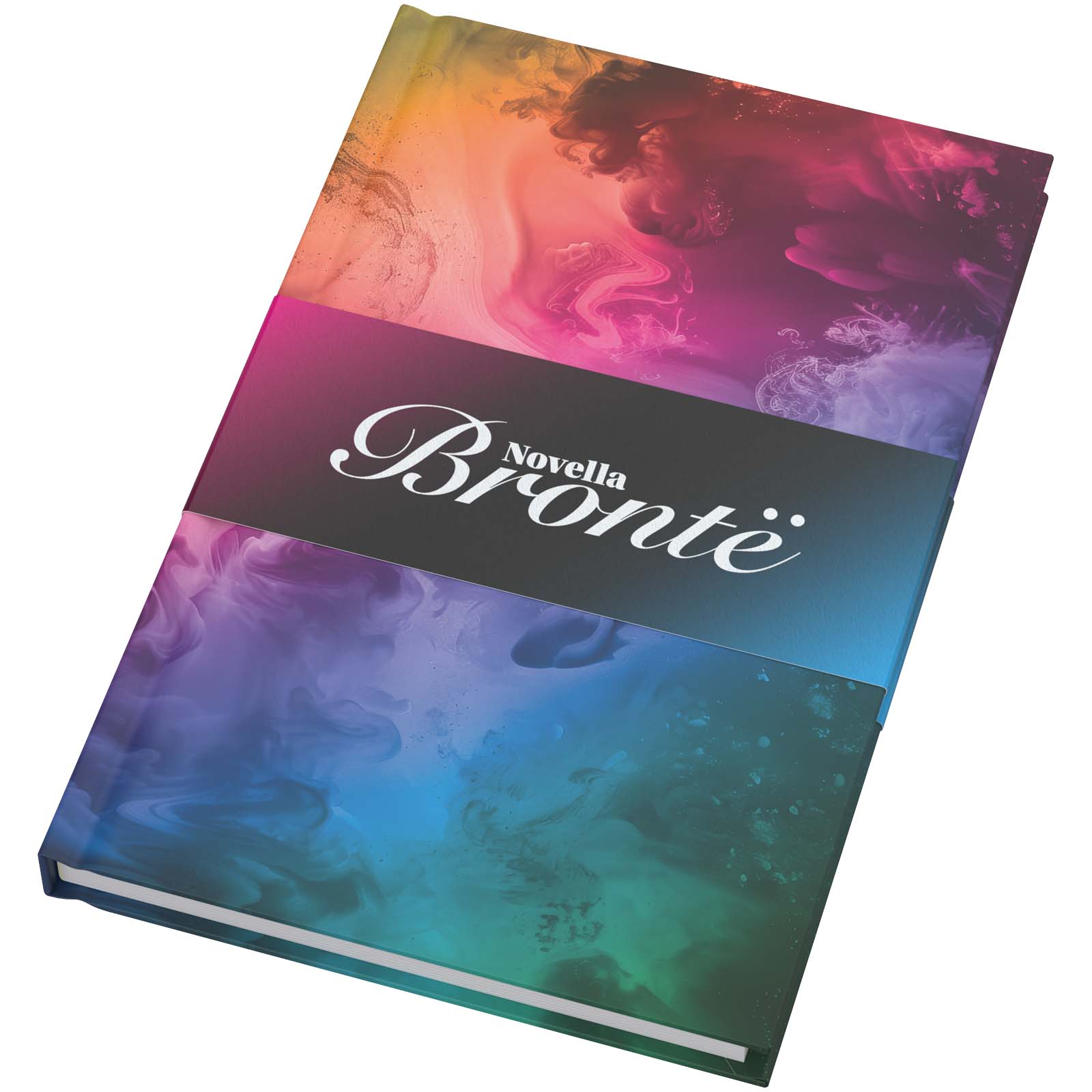 Sleek Scribbles A5 Matte Notebook - Allerton