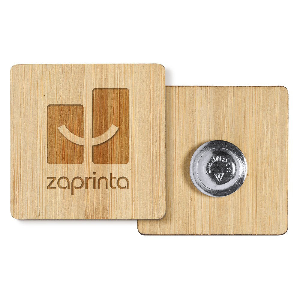 Pin made of bamboo with a natural finish - Longparish