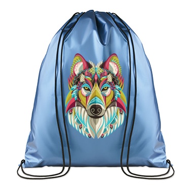 Coated Polyester Drawstring Bag - Hoylake