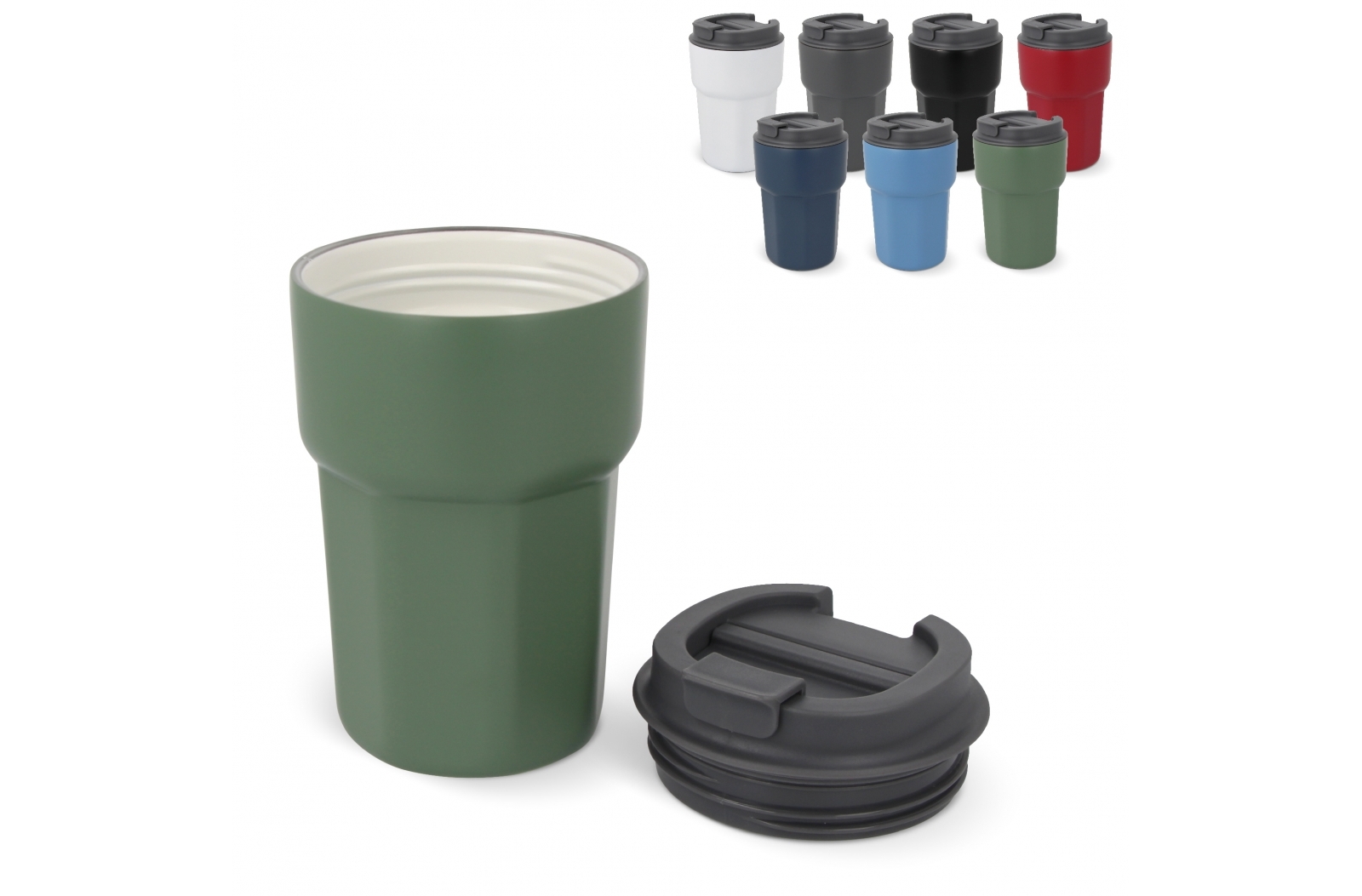 350ml Zambezi T-ceramic thermal mug with lid - Maghull