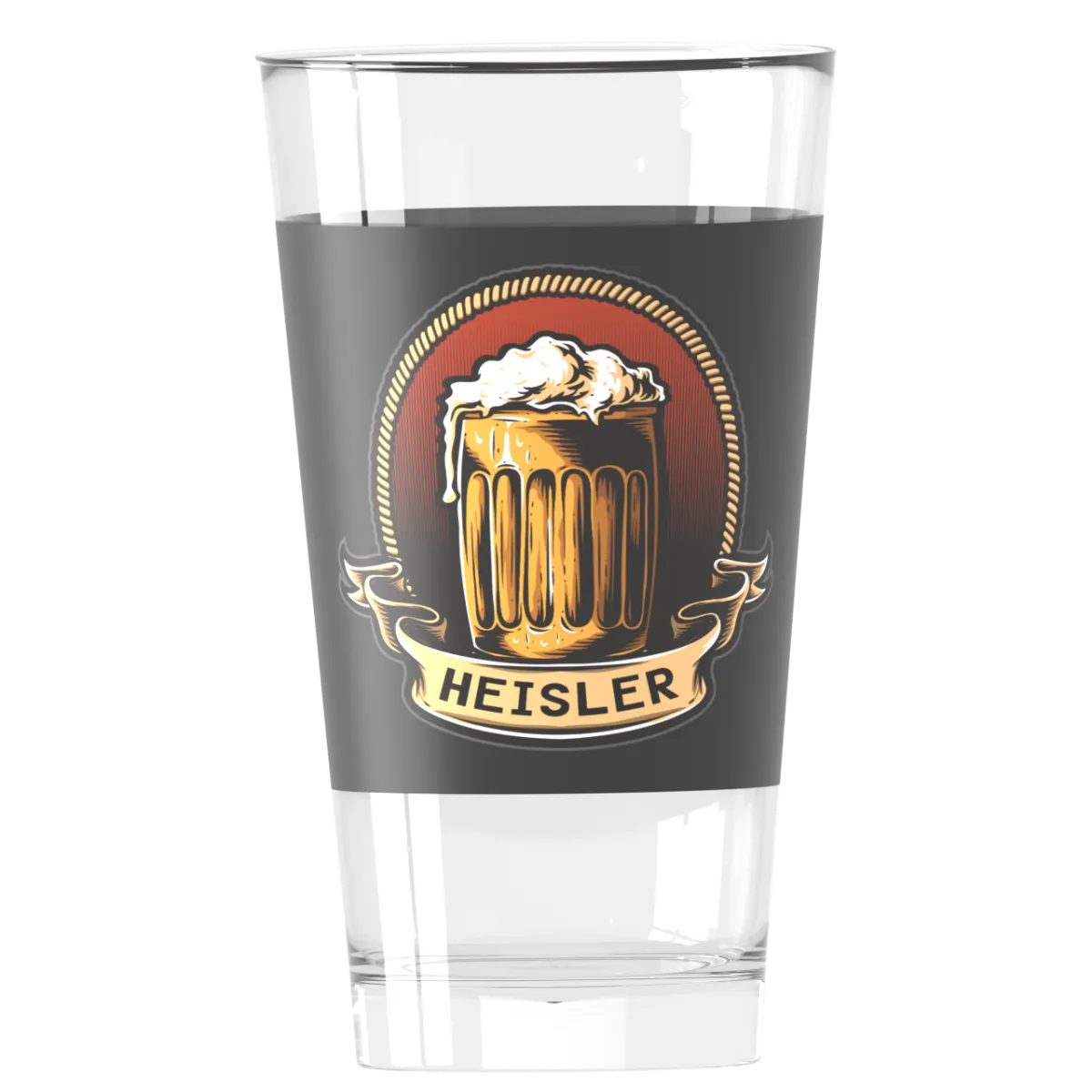 Custom BrewMaster Beer Glass - Bardon
