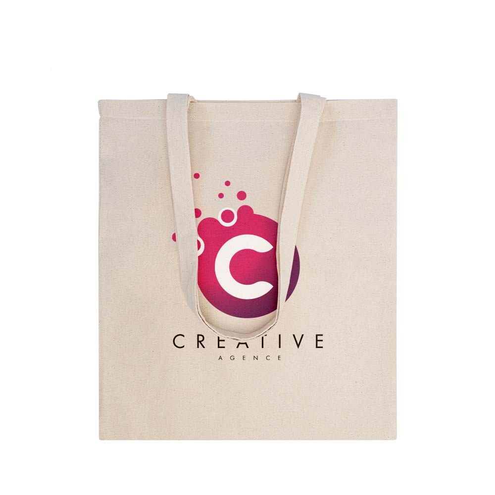 Long Handles Cotton Tote - Kennington