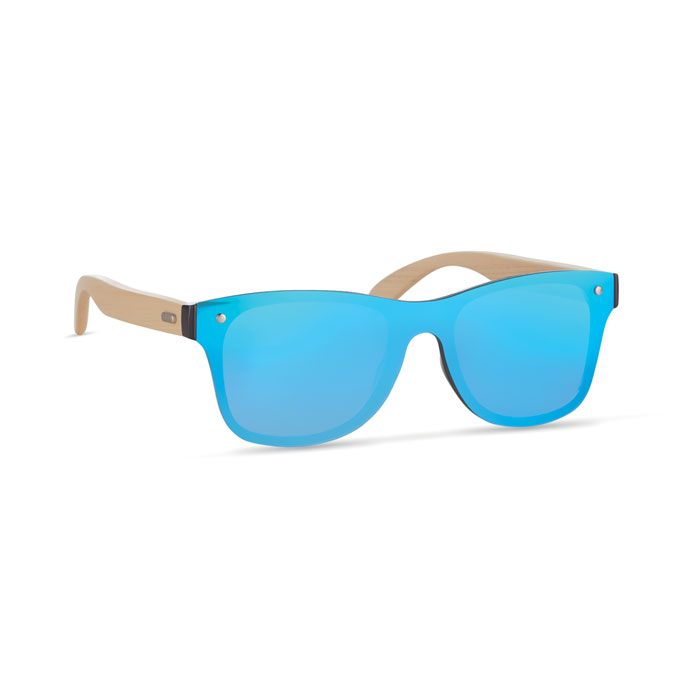 Bamboo Arm Mirrored Sunglasses - Mountsorrel