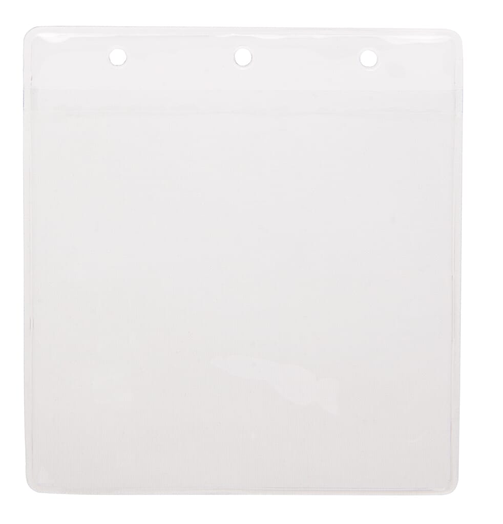 An Identification card cover that comes with a strap to wear around the neck - Ringwood