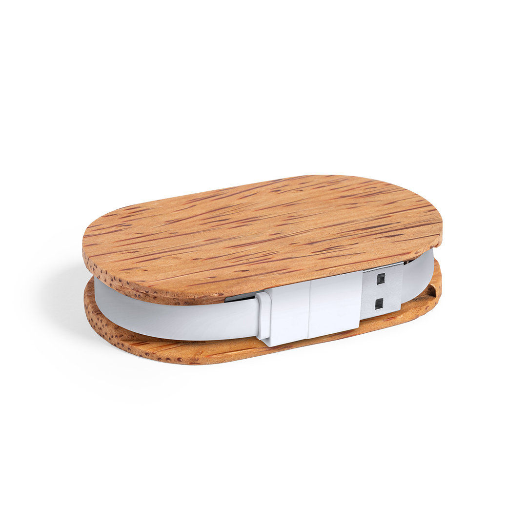 Nature Line Coconut USB 2.0 Port - Battleflat