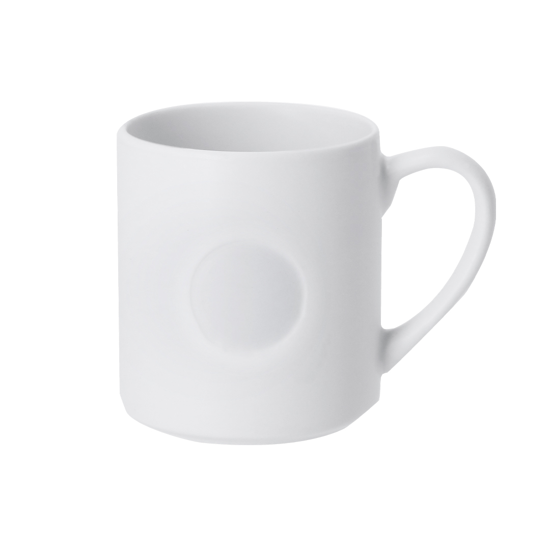 Embossed Elegance Mug - Caerphilly