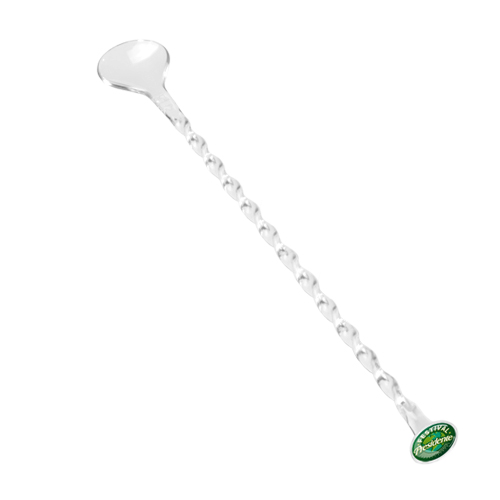 Drink stirrer with a spiral design and a transparent finish - Newhaven
