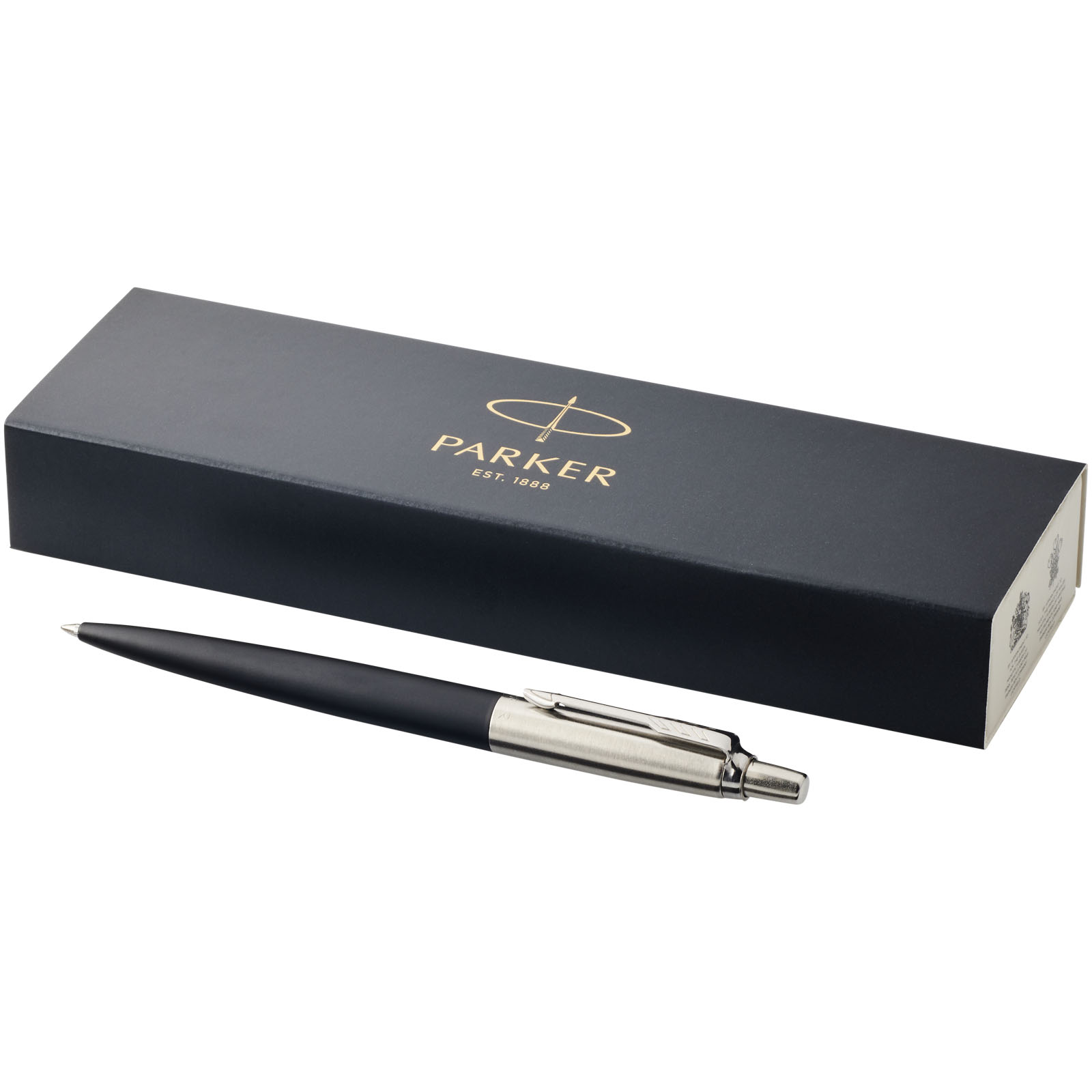 Parker InkFlow Elegant Ballpoint Pen (Blue Ink) - Nairn printed promotional product Parker InkFlow Elegant Ballpoint Pen (Blue Ink) - Nairn printed with logo