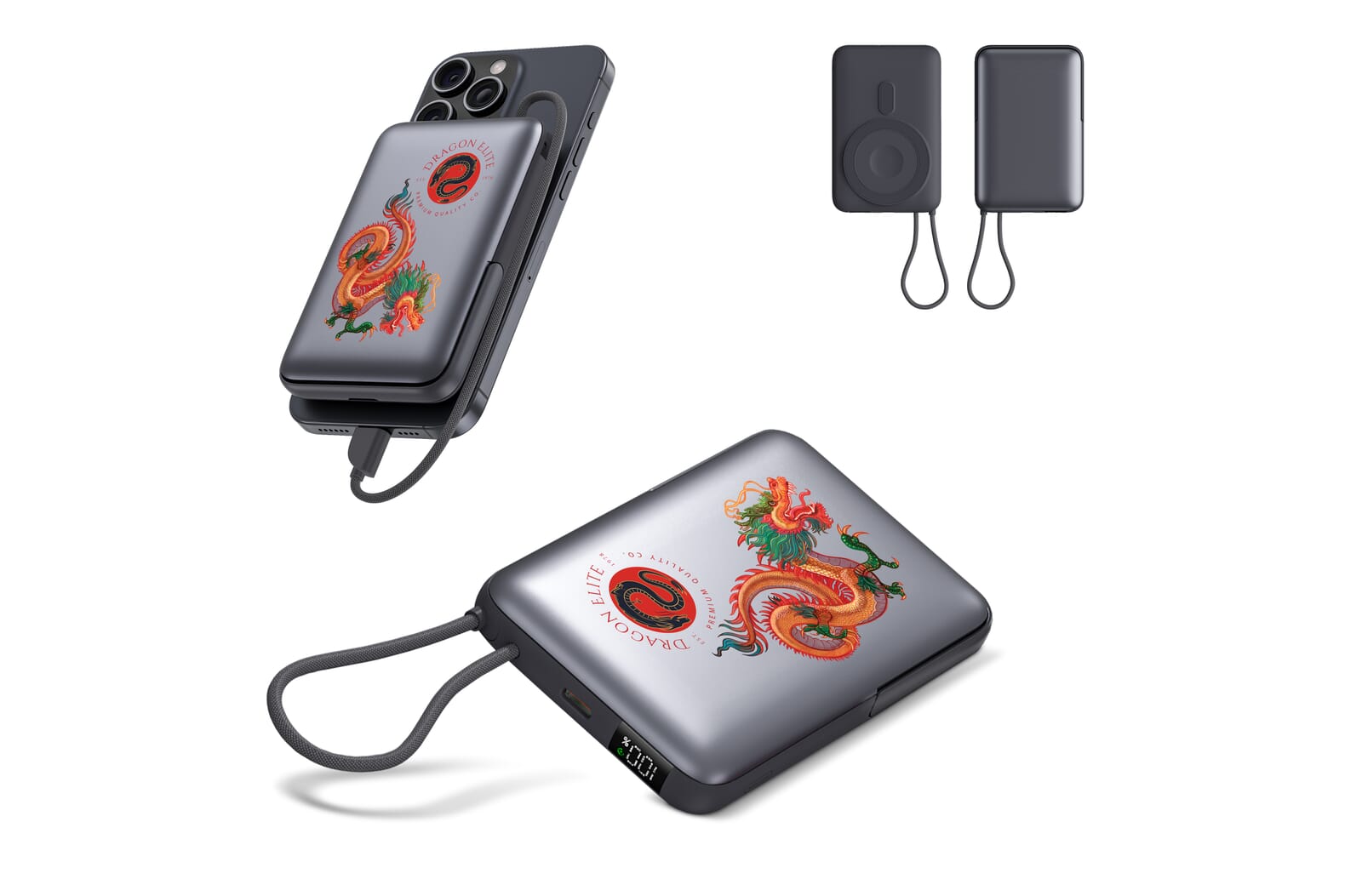 New Wireless Powerbank Compatible with MagSafe and Apple Watch 10000 mAh