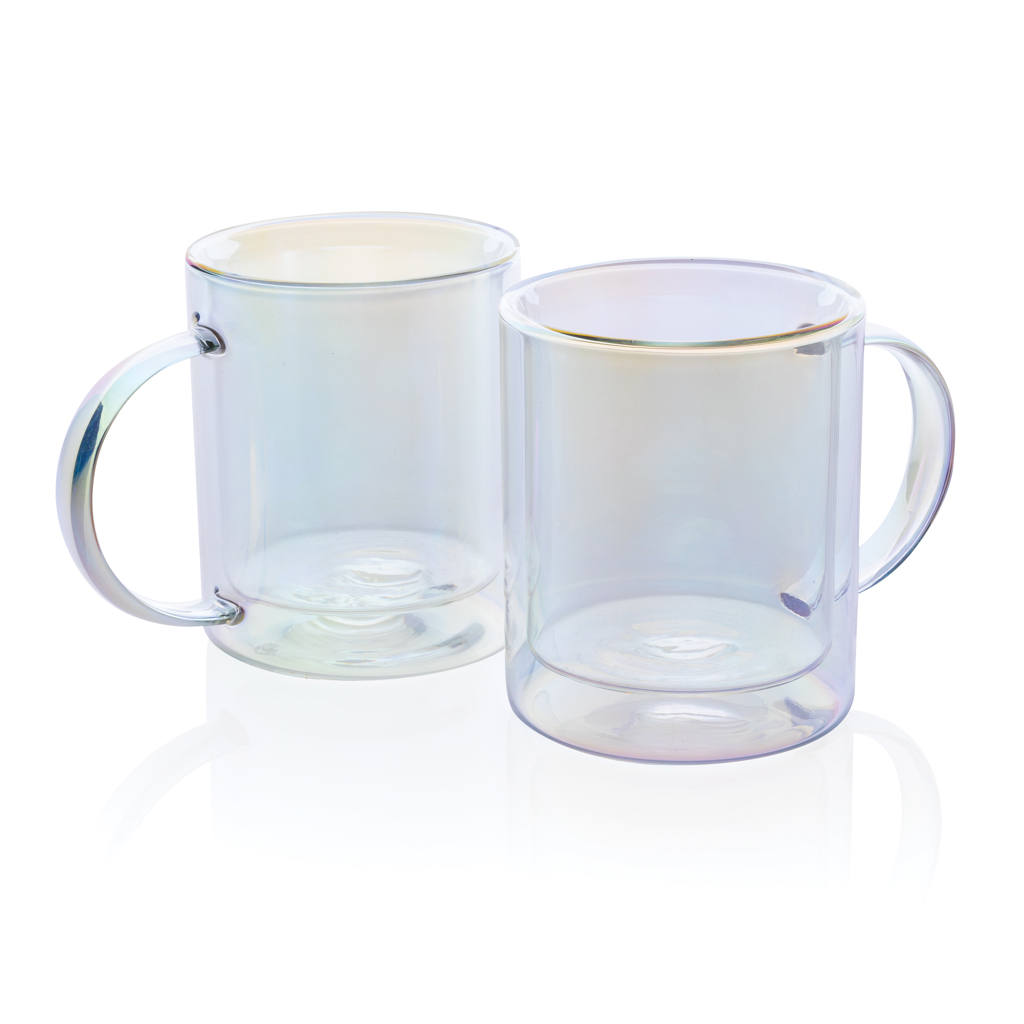 Double-Walled Borosilicate Glass Mug 330ml - Beer
