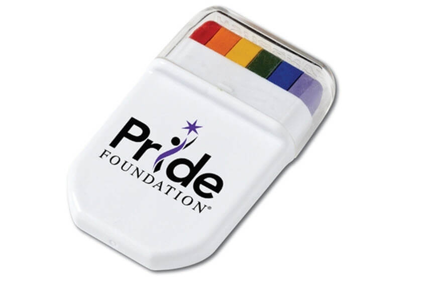 Rainbow Celebration Paint - Adlington printed with logo
