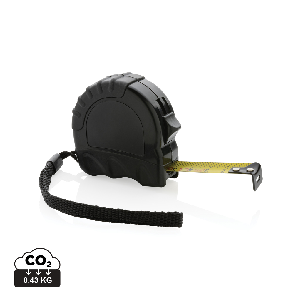 ABS 3 Meter Tape with TRP Rubber Grip, certified with RCS recycling standards - Upper Broughton