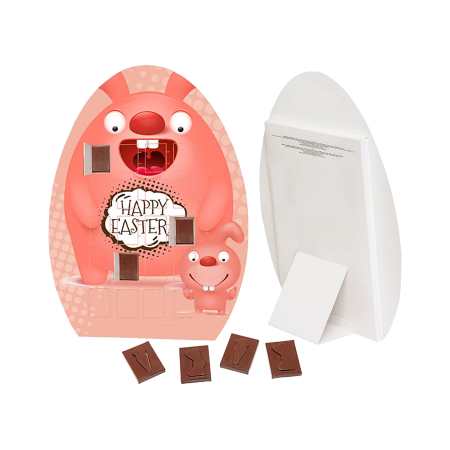 Easter Egg Chocolate Box with 20 Rectangular Chocolates - Walsingham