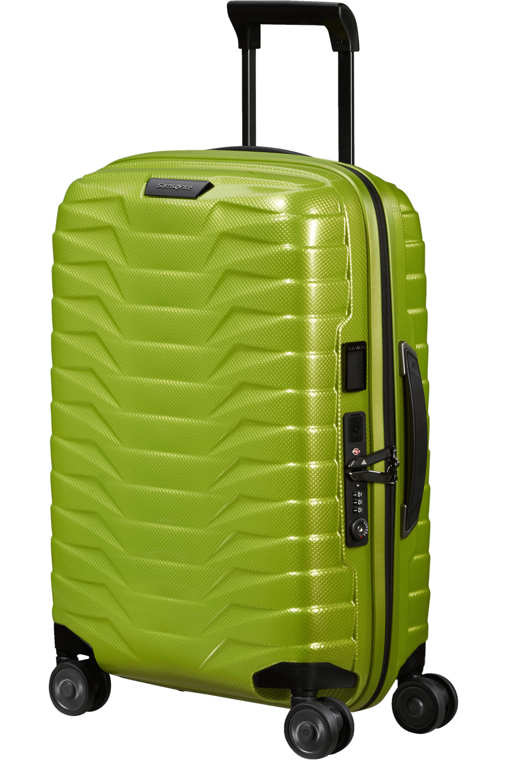 Samsonite Proxis Spinner 55 EXP  printed with logo