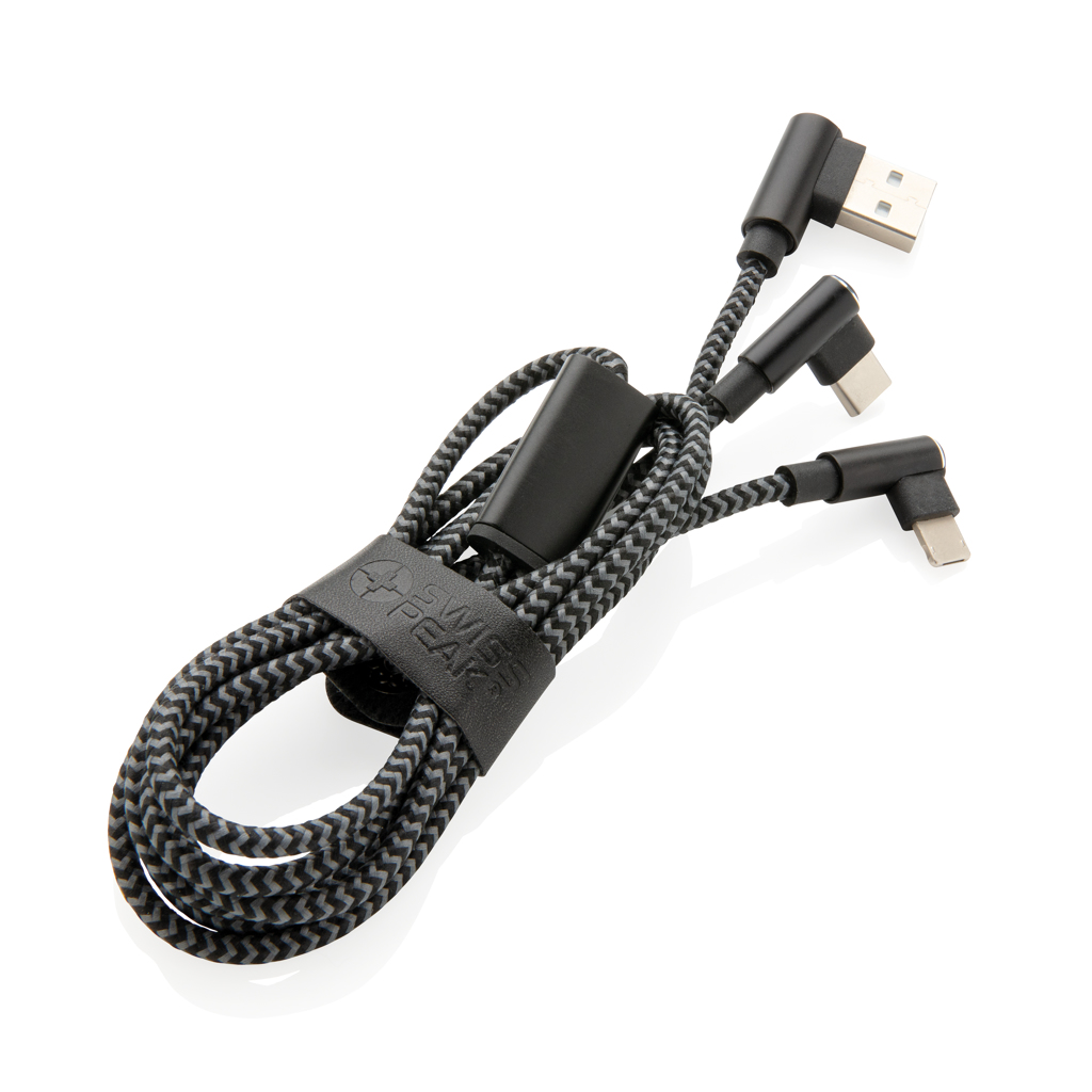 Luxury Braided 3-in-1 Cable - Barrow upon Humber - Whitchurch Canonicorum