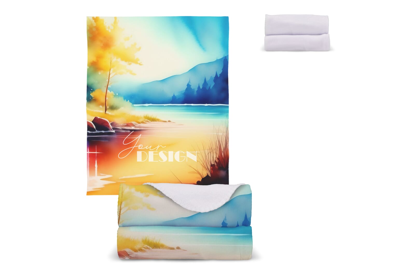 WarmHug Custom Fleece Blanket - Watford