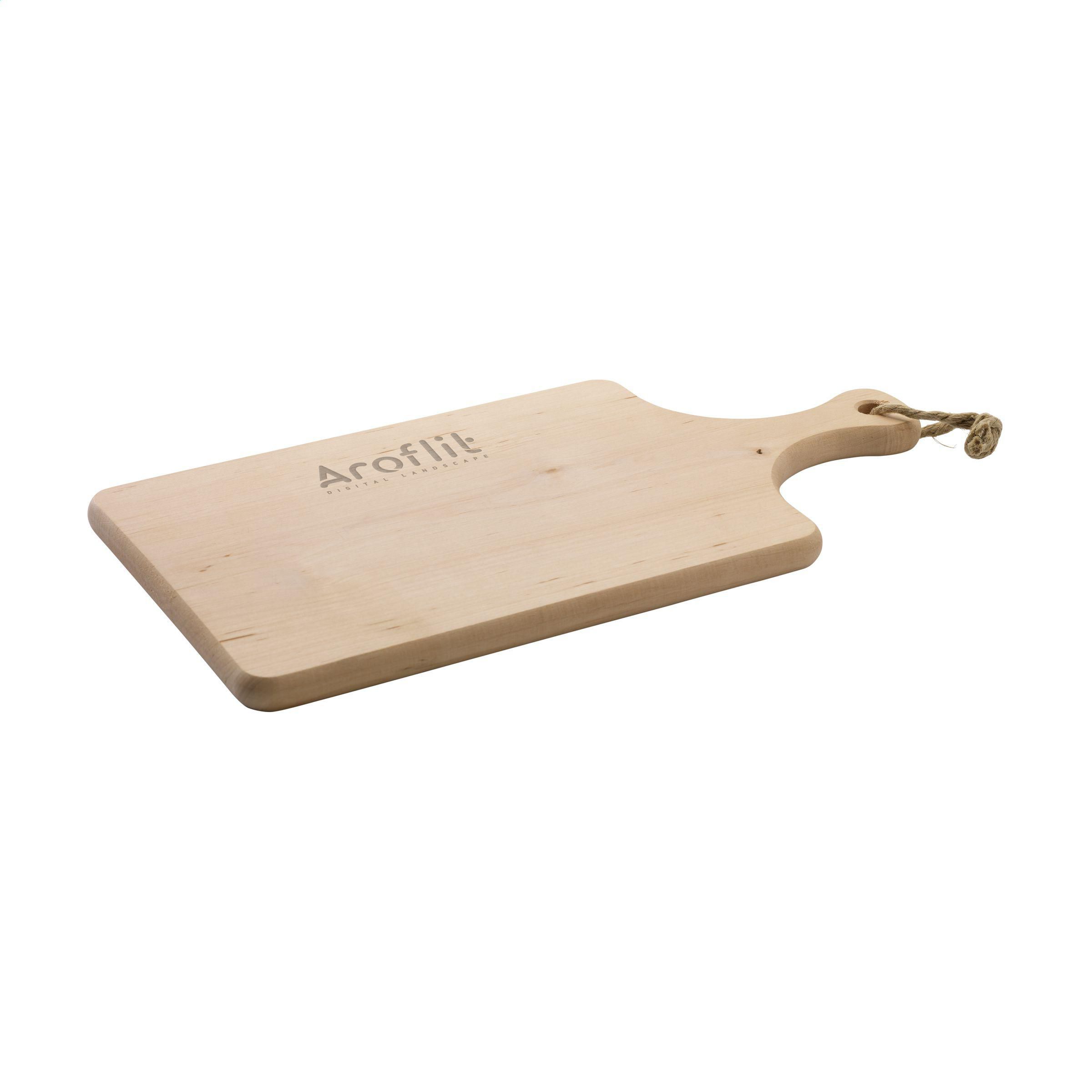 Elm Wood Cutting Board with Handle EU