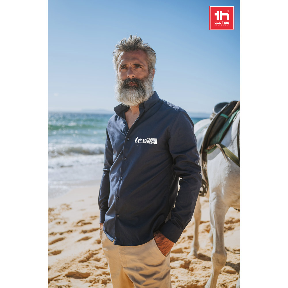 Pleated Poplin Men's Shirt - Chearsley - Bolsover