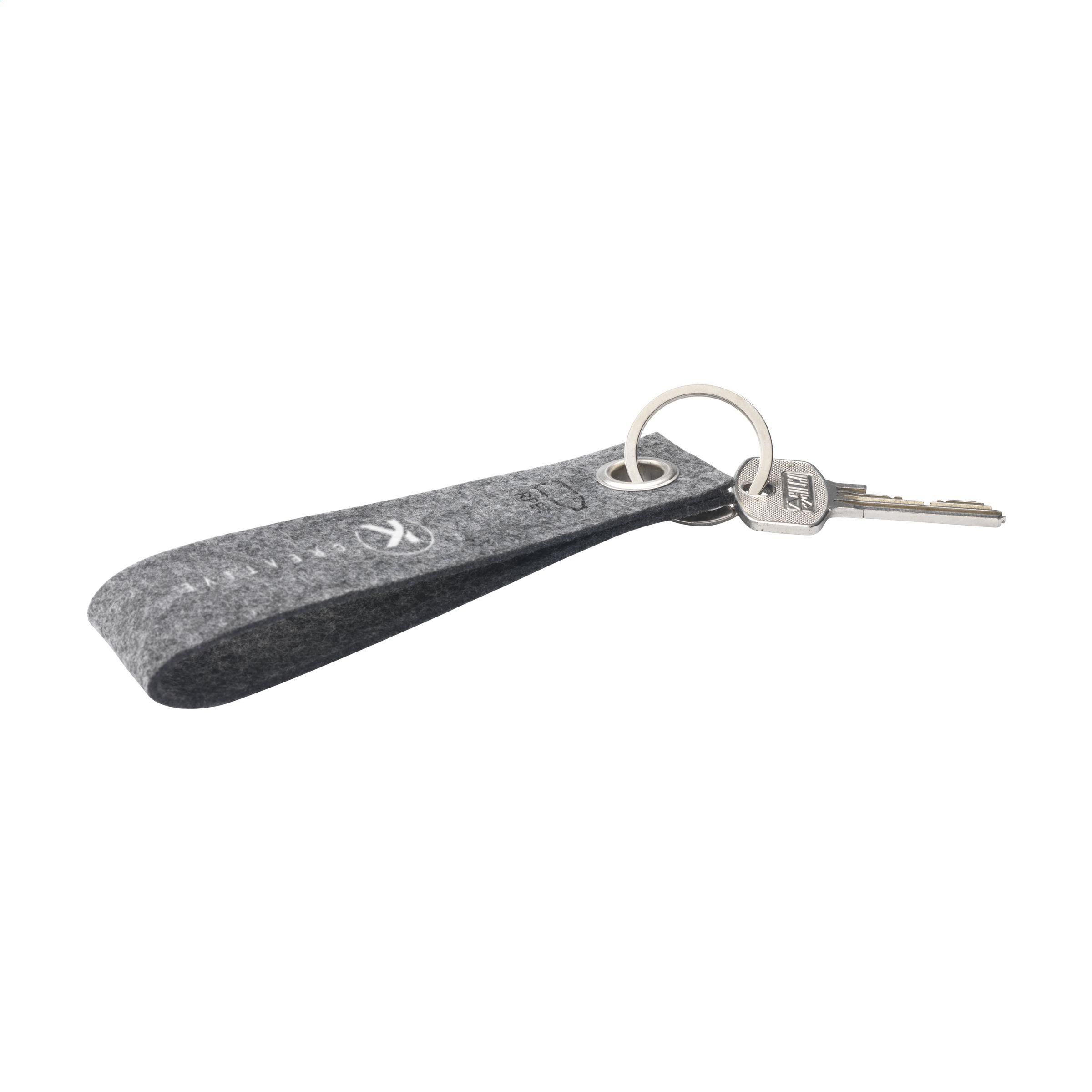 EcoFelt Recycled Keyring - Chagford
