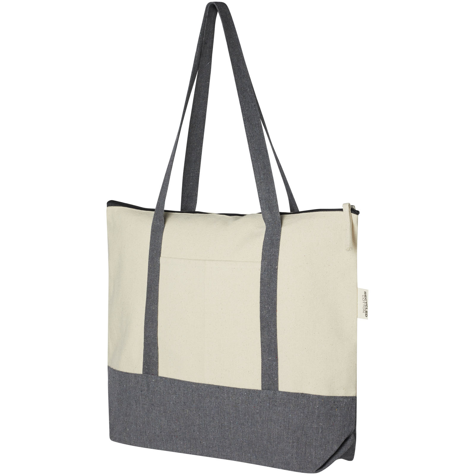 Repose 320 g/m² Recycled Cotton Zippered Tote - Irby