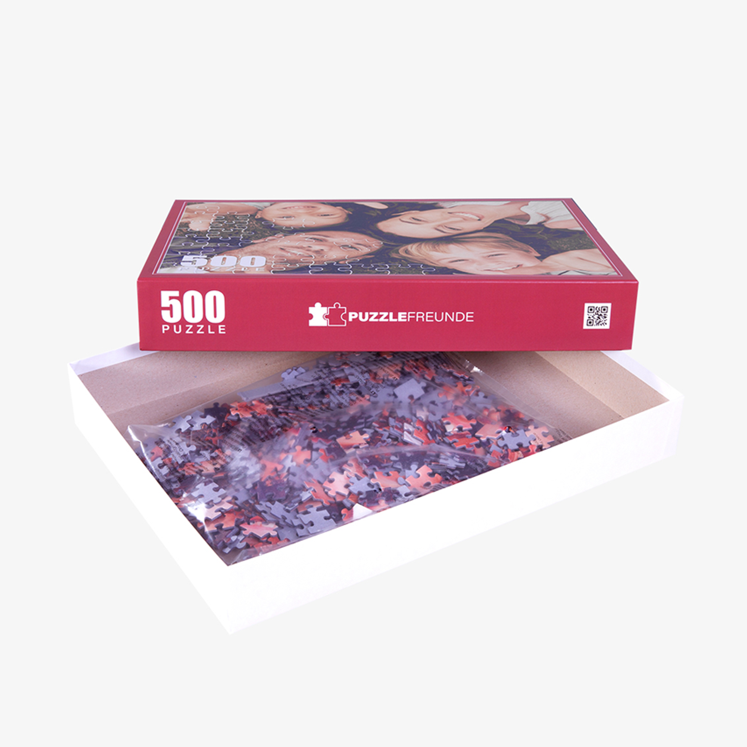 Colorful Image Jigsaw - Sherborne St John printed with logo