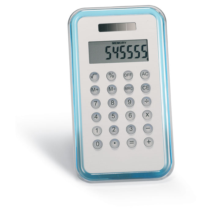Dual Power Calculator with Aluminum Front Cover - Upper Broughton