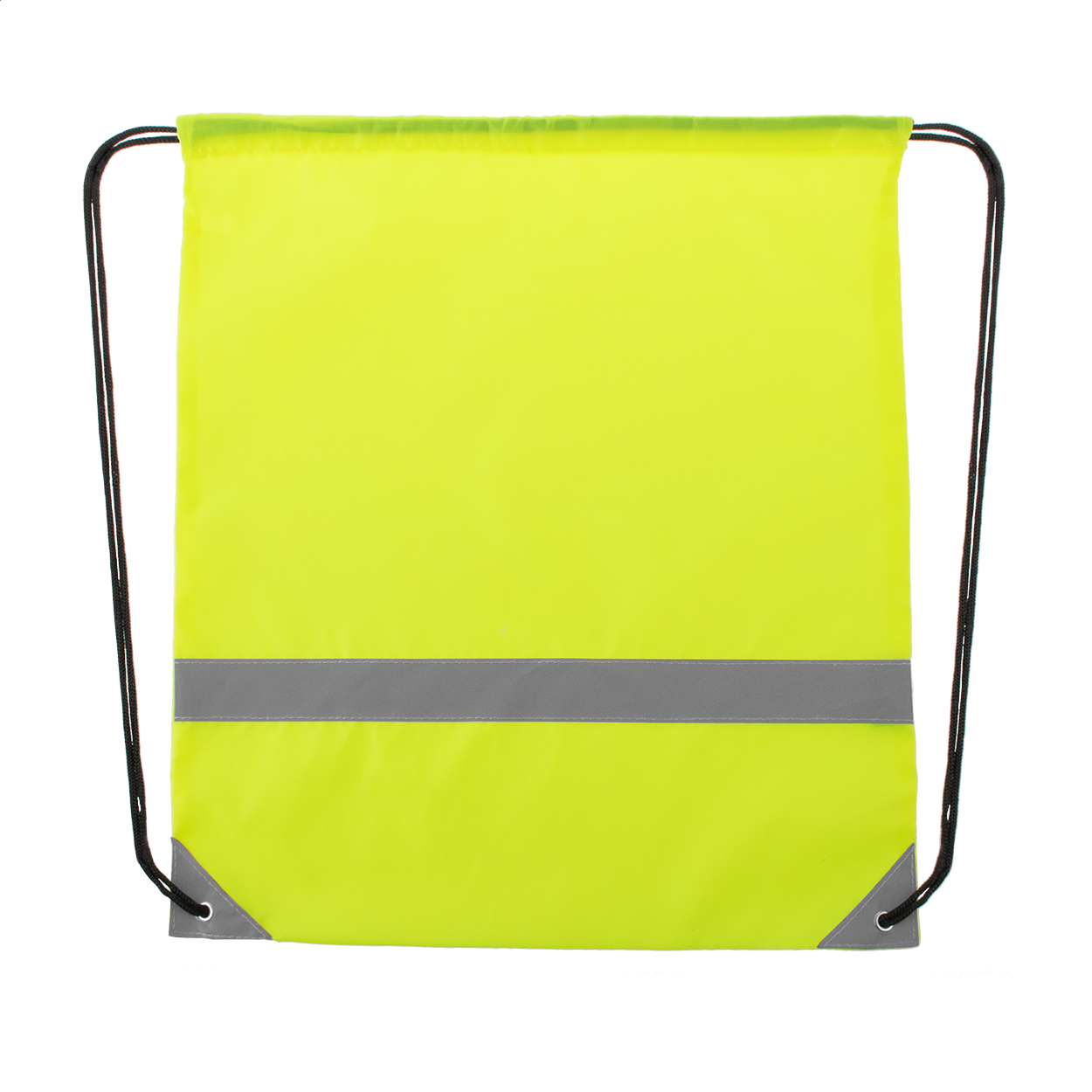 Vidraw Reflektor-Turnbeutel aus 190T Polyester mit Logo bedrucken mit Logo