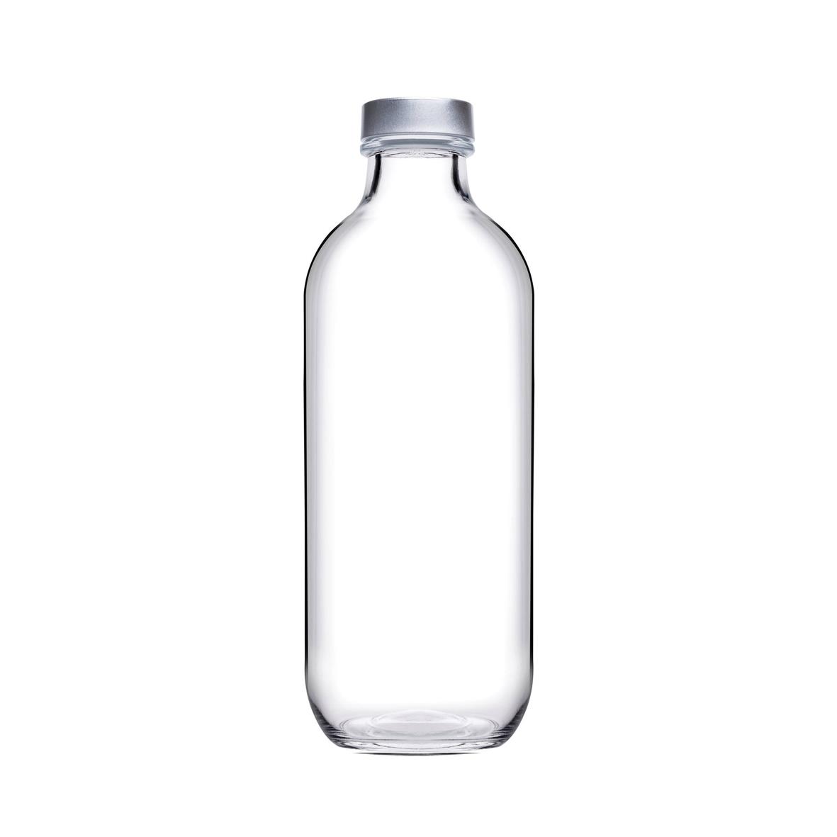 Iconic Silver-Capped Bottle 0.54 Liter - Penzance printed with logo