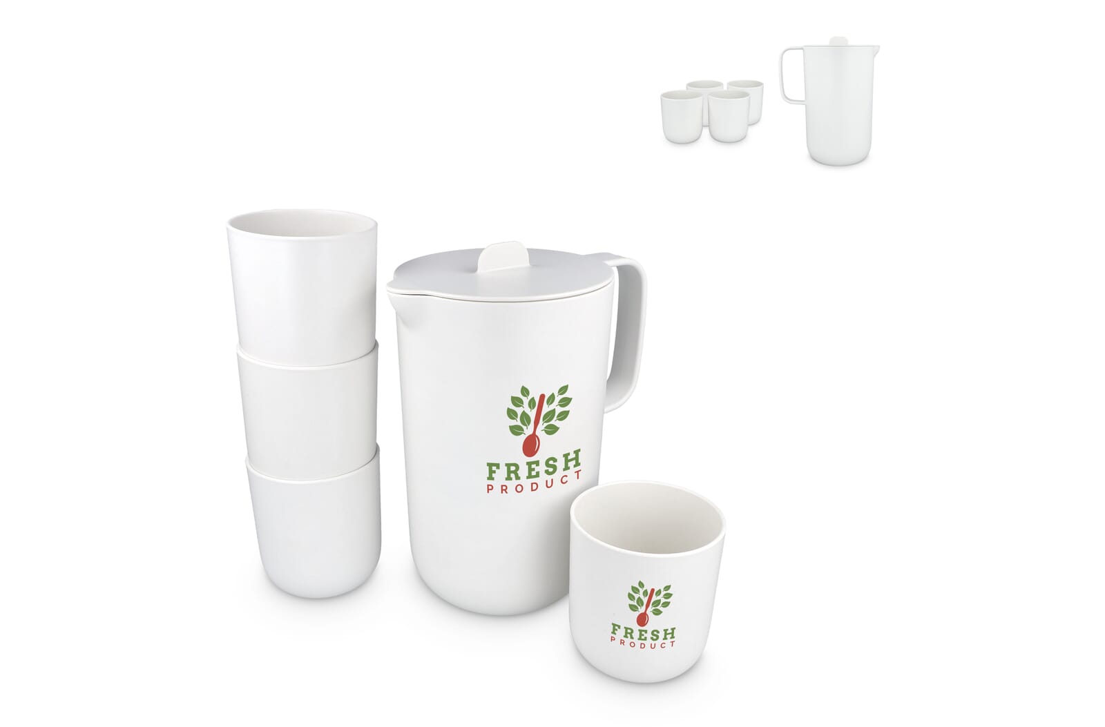 Sleek Set: Sustainable Drinkware 5-Piece Collection - Wyke Regis