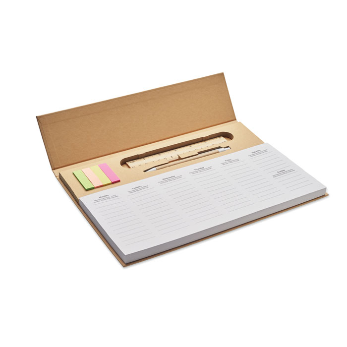 Multilingual Weekly Desk Organizer - Golspie