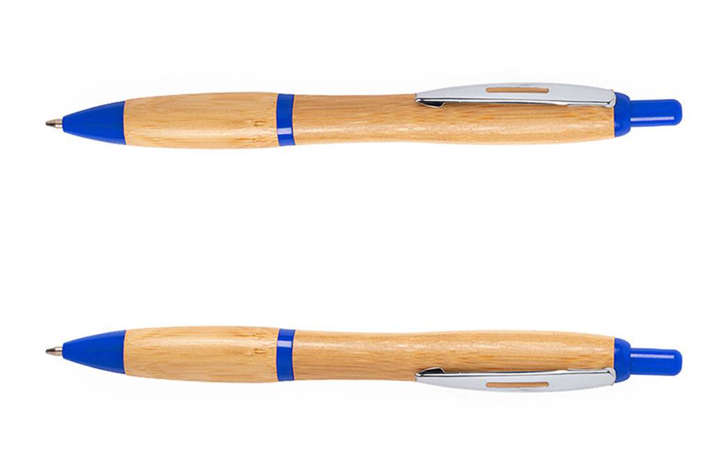 Kugelschreiber bedrucken ökologisch Bambus - Naho