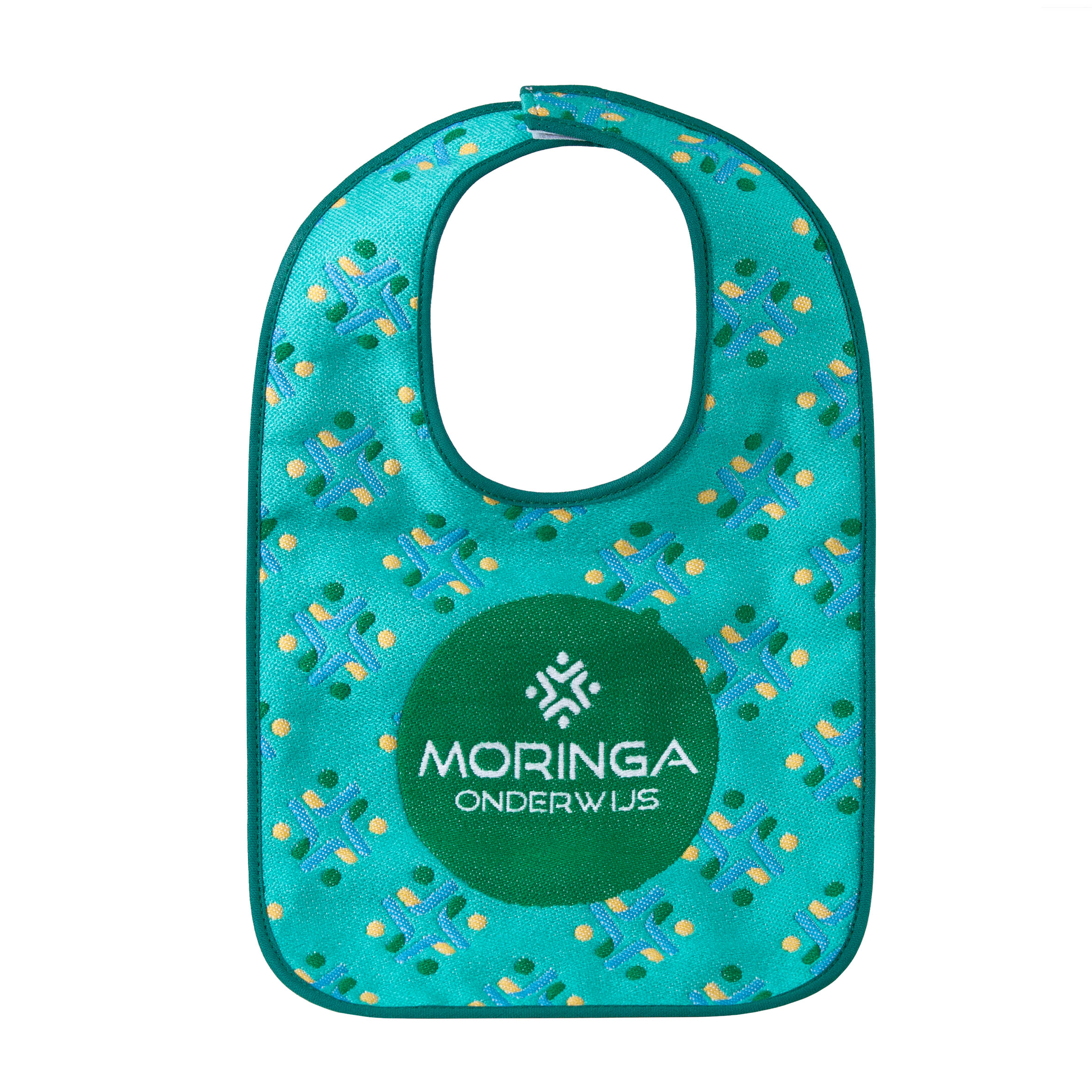 Woven Bib with Velcro Closure - Rosehearty