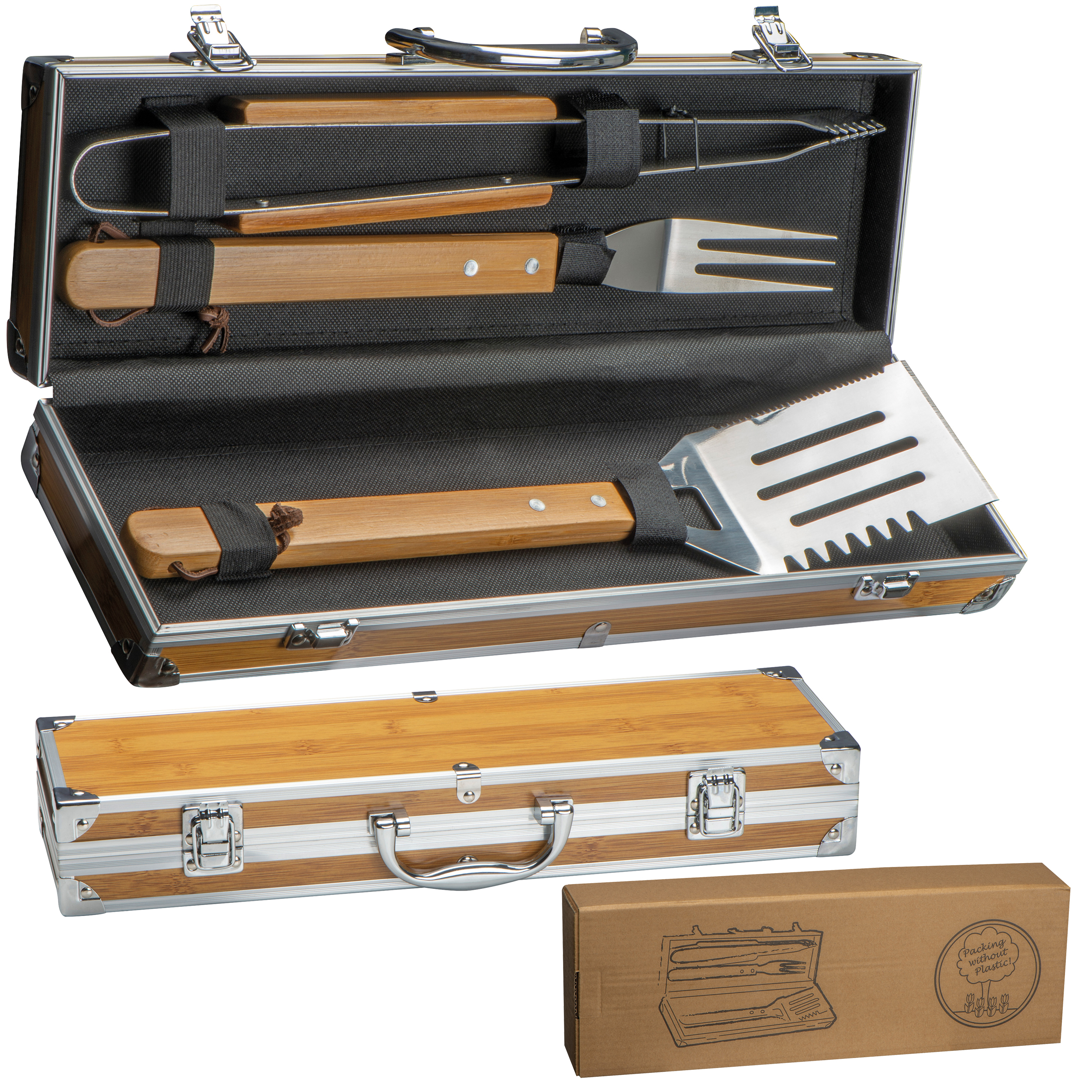 Bamboo BBQ Cutlery Set - Little Missenden - Carmarthen