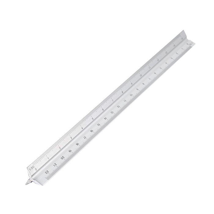 Aluminum Architectural Scale Ruler - Hampstead