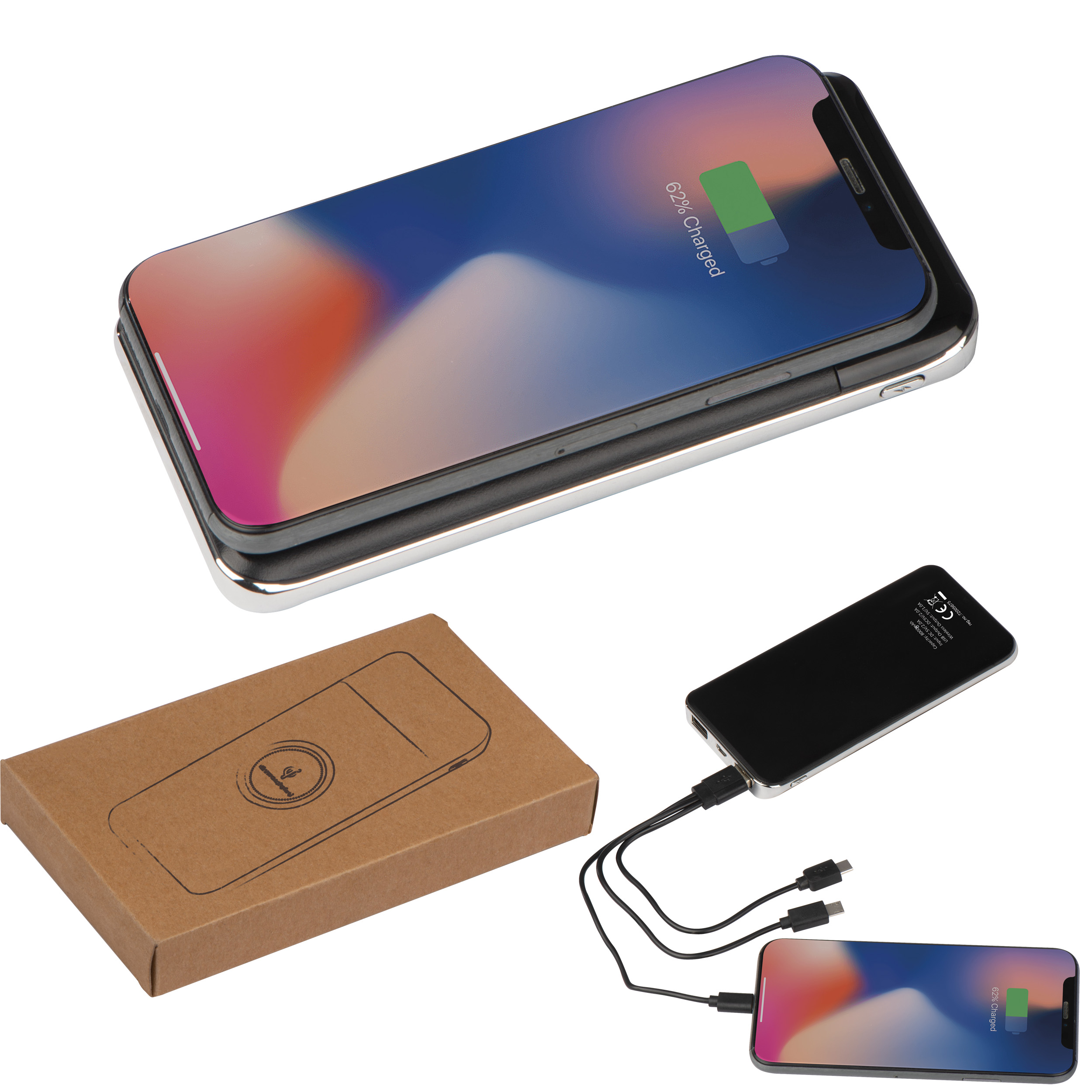 QiCharge Metal Power Bank - Bladon - Chagford