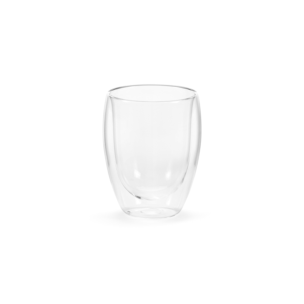 ComfortSip Double-Wall Glass Mug - Hamble