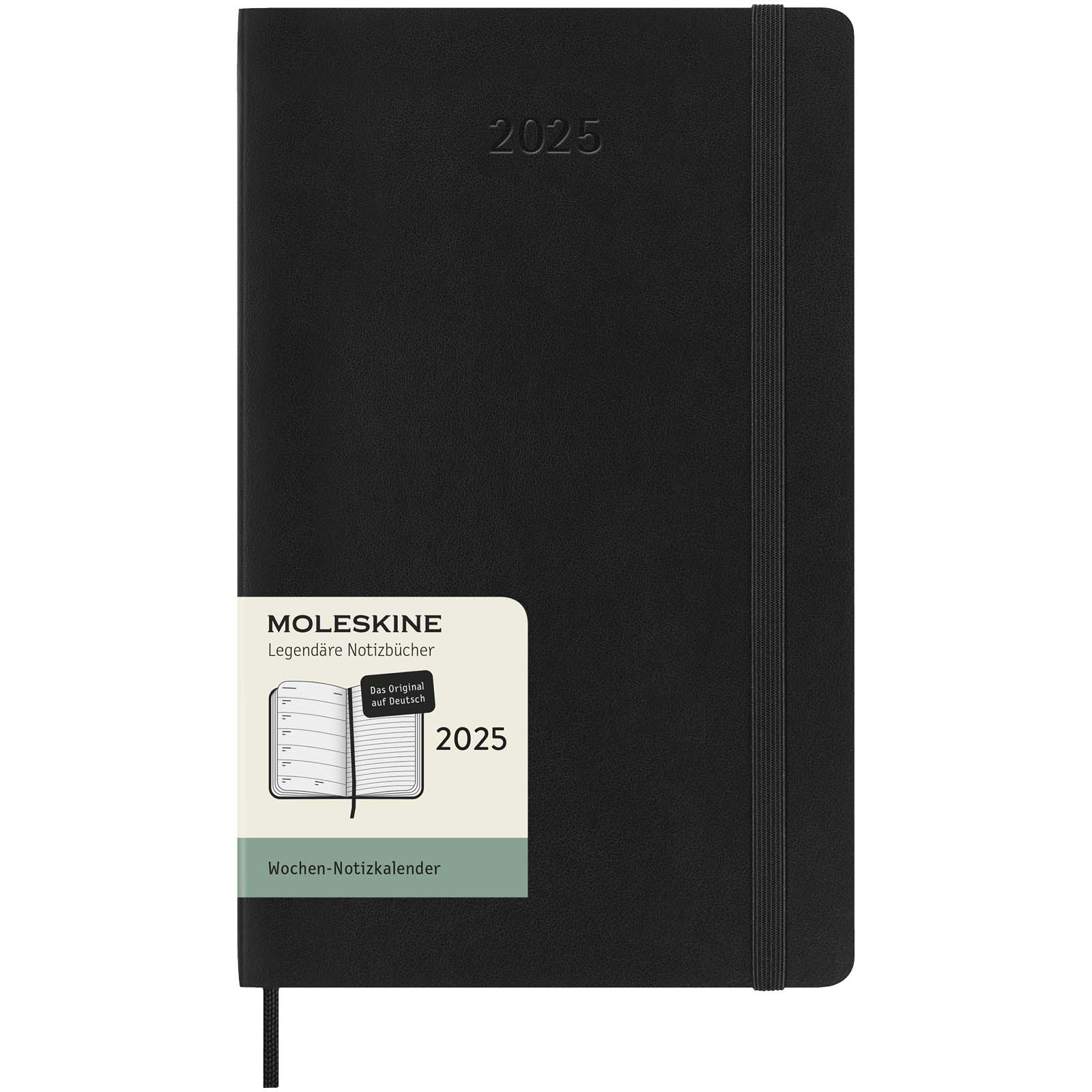 Moleskine hardcover undated weekly L diary