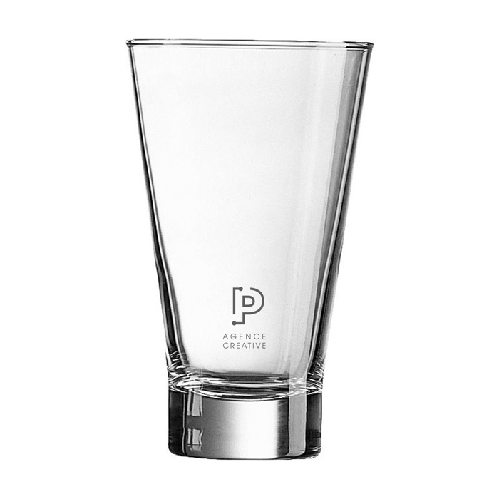 Customized conical multipurpose glass 350 ml - Verdon