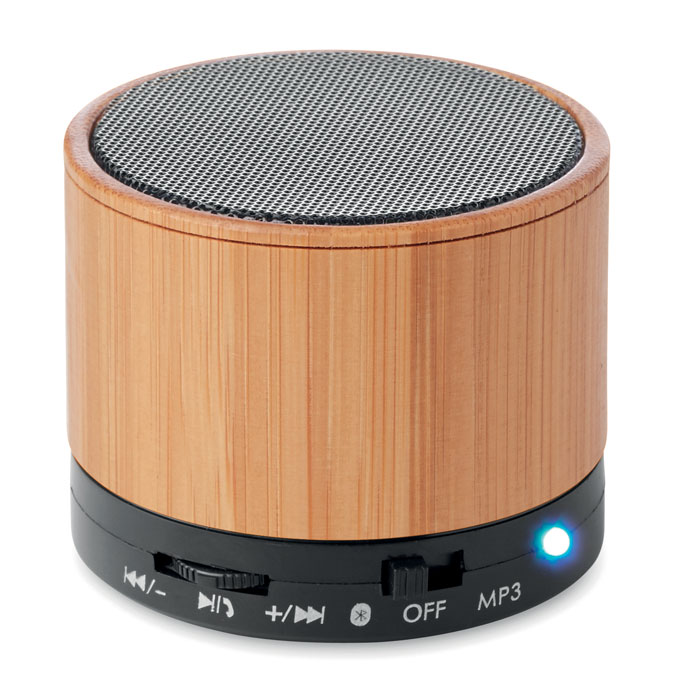 Wireless Speaker with Bamboo Casing - Rotherham