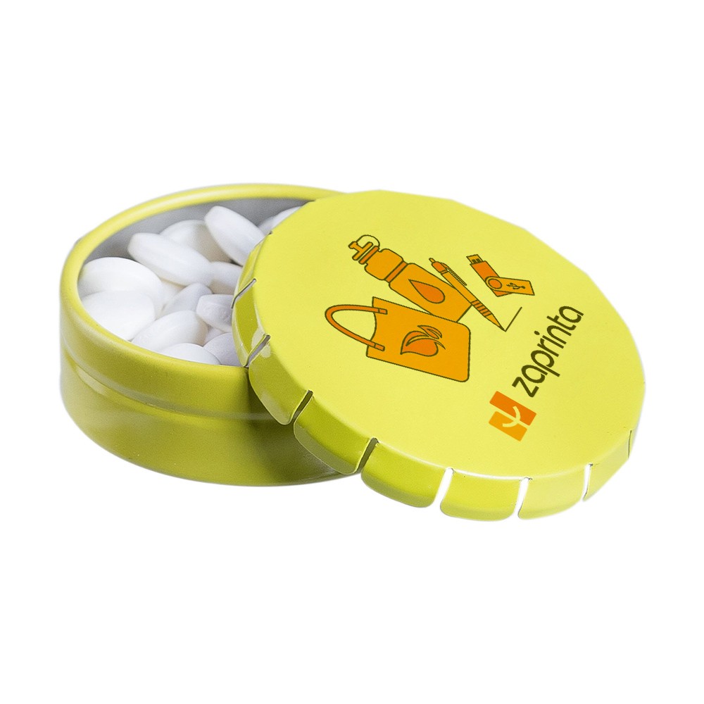 Super Mini Klick Klack Dose mit Pfefferminz