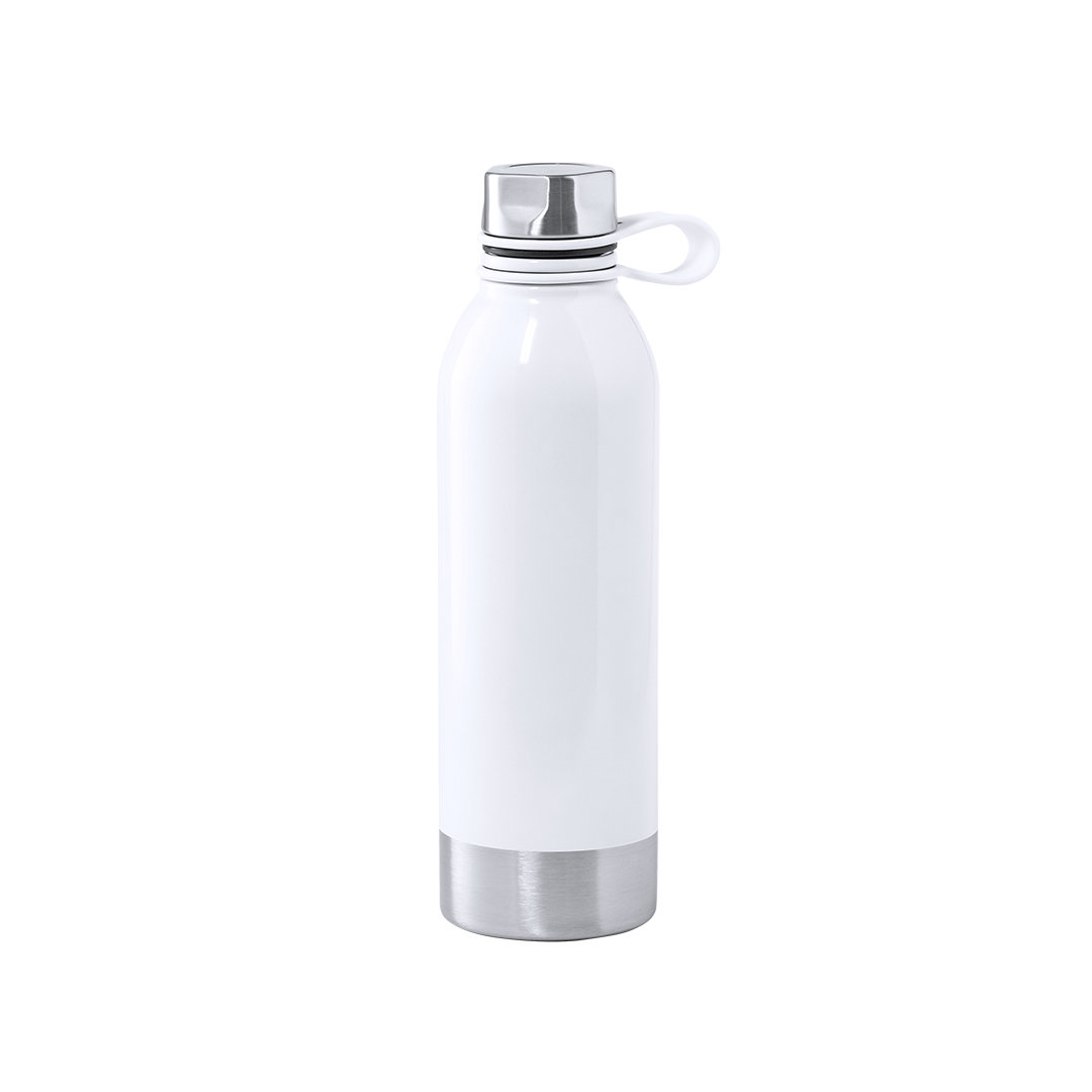 Elegant Two-Colour Finish Stainless Steel Bottle - St Austell