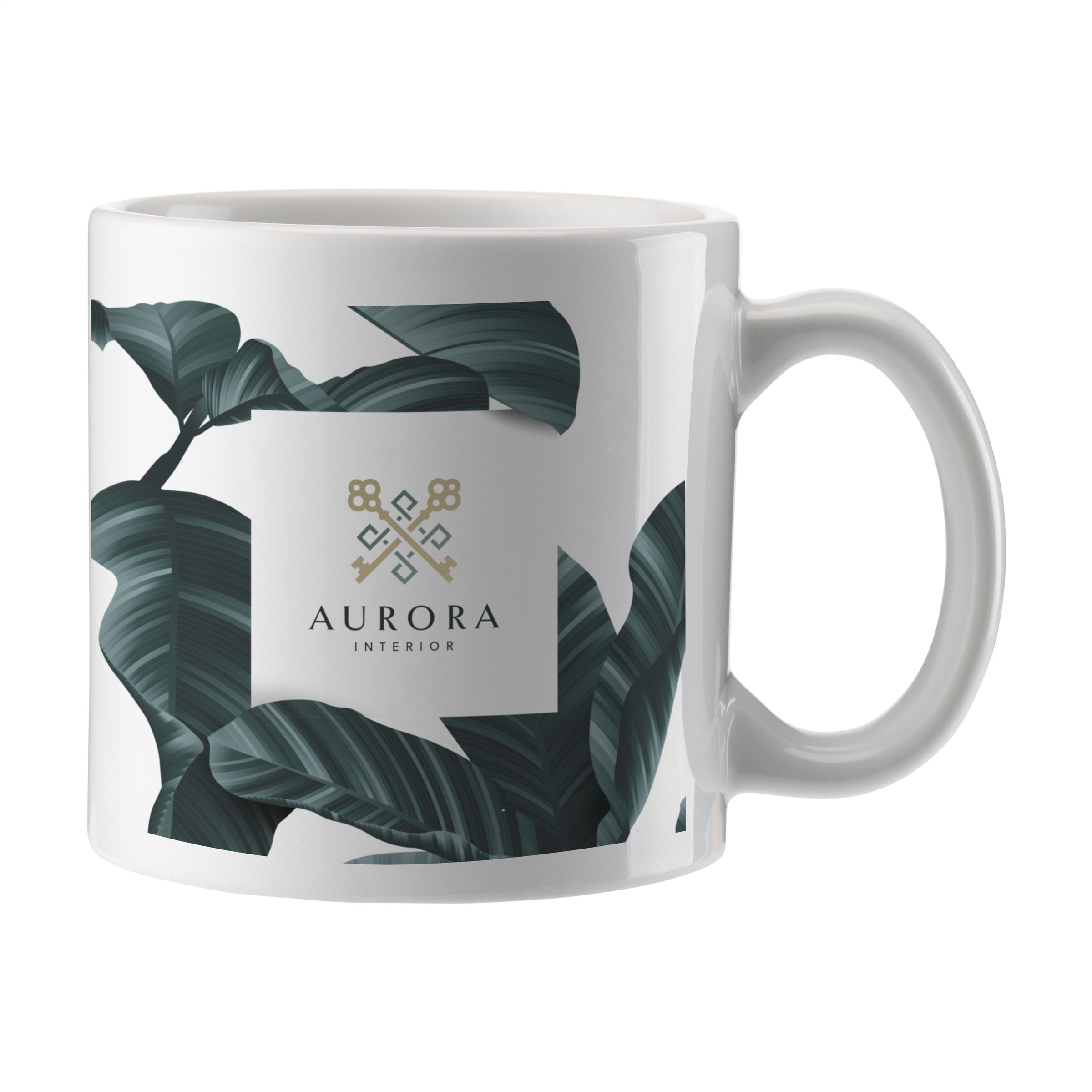 Ceramic Coffee Mug - Little Comberton - Canford Cliffs