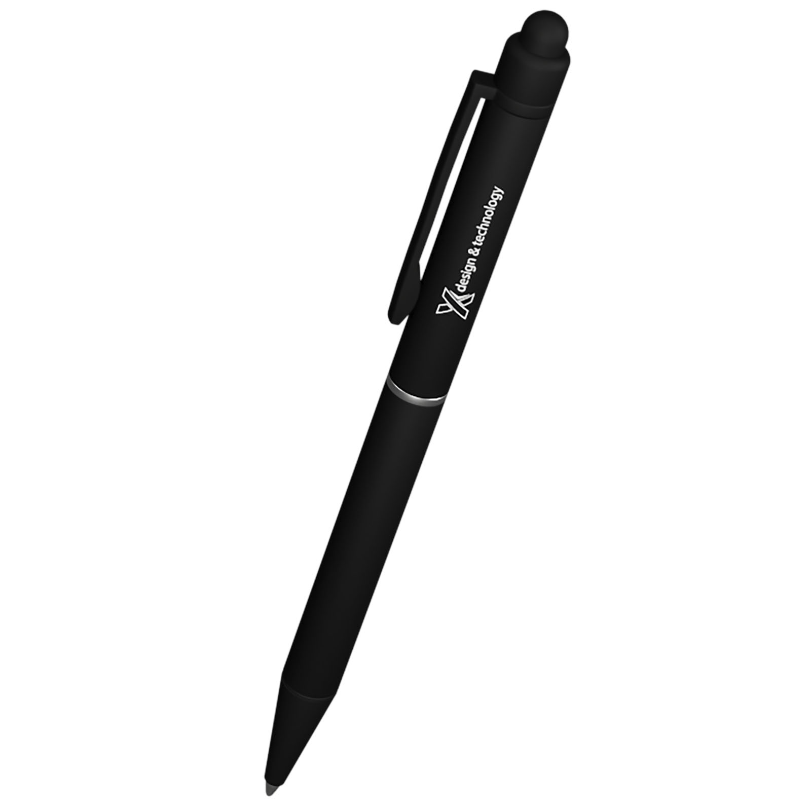 An antibacterial ballpoint pen that features a logo that lights up - Ibberton